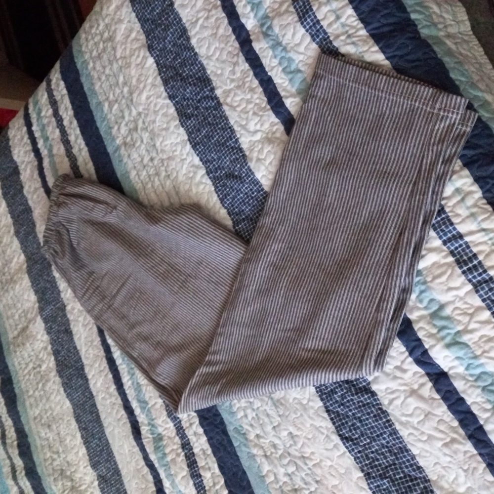 NWT Striped lightweight summer pants, size Large